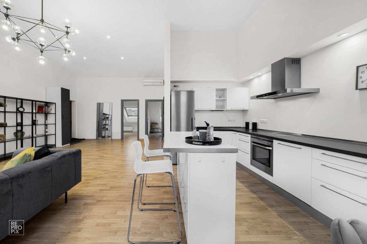 Kaunas Old Town Apartment With Underground Parking Extérieur photo