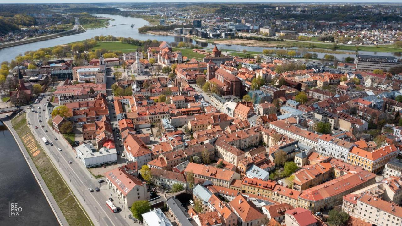 Kaunas Old Town Apartment With Underground Parking Extérieur photo